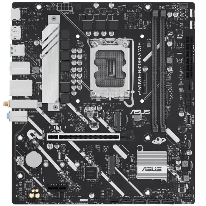 Asus Prime H810M-A WIFI Micro ATX DDR5 LGA1851 Intel H810